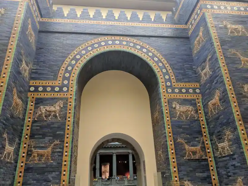 The Ishtar Gate of Babylon, Pergamon Museum, Museum Island, Berlin